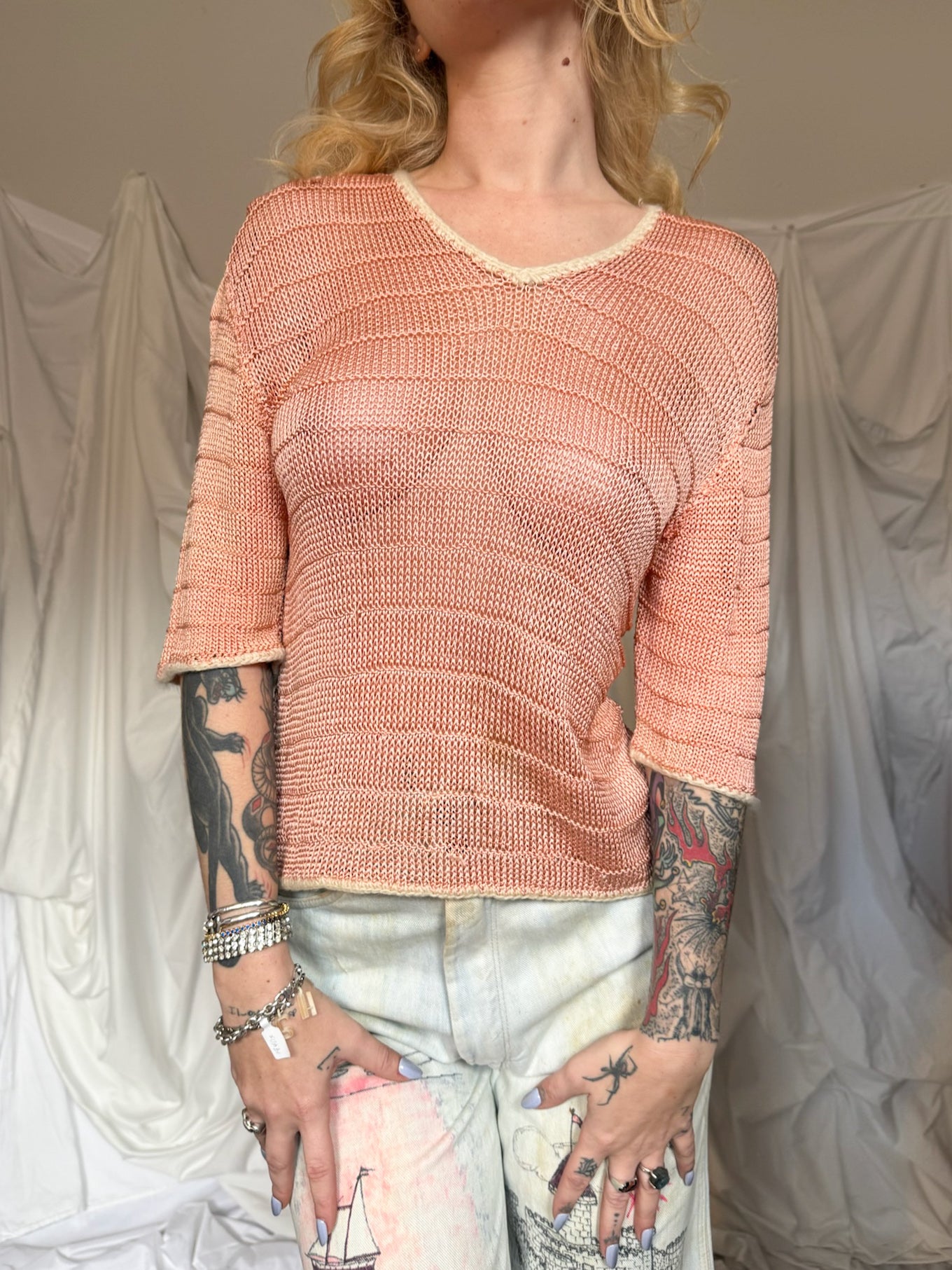 1940’s KNIT BLOUSE