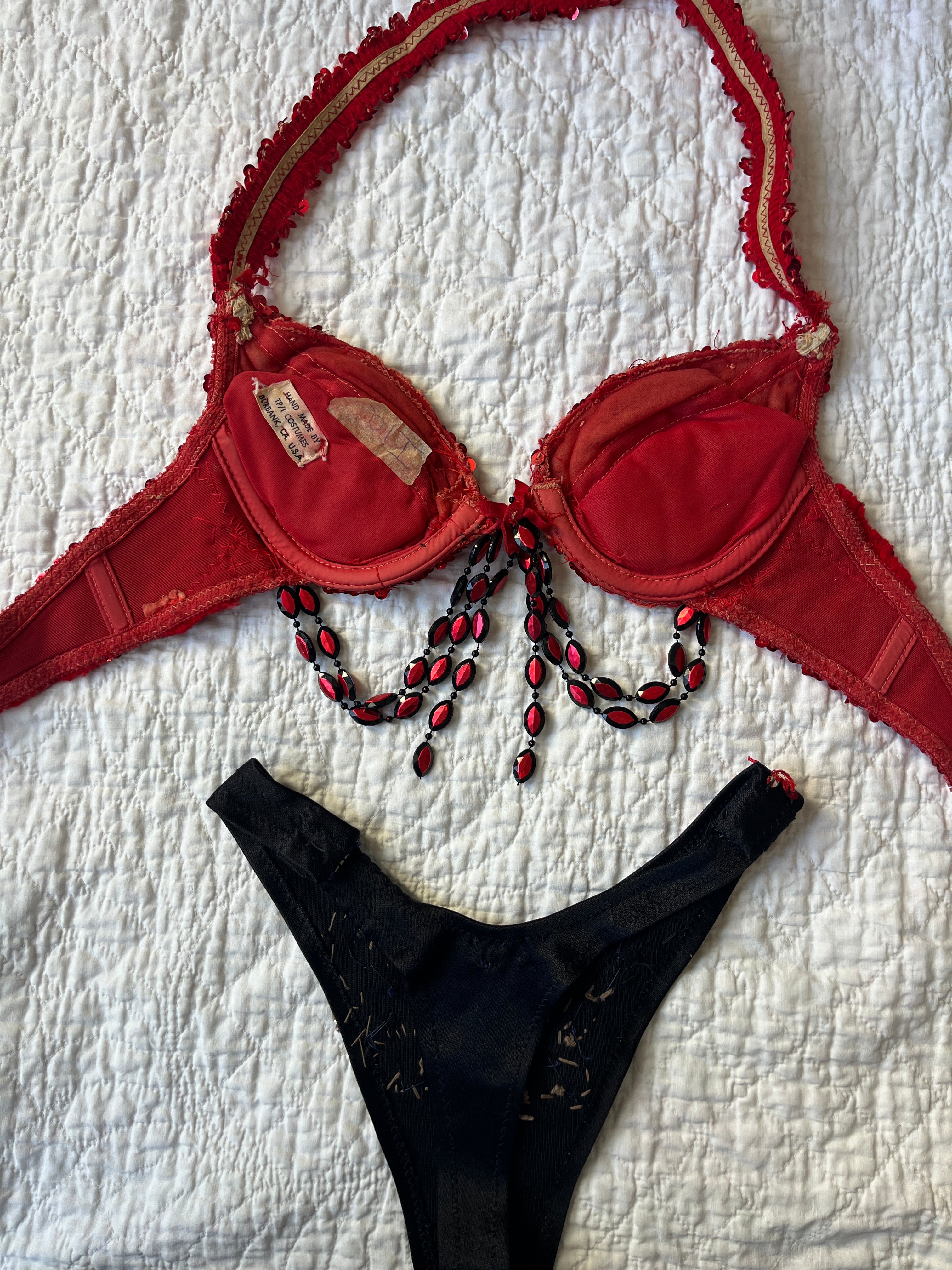 SHOWGIRL BRA/PANTY SET