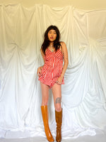 Load image into Gallery viewer, 1940’s STRIPED PLAYSUIT
