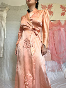 1940’s WRAP DRESSING GOWN