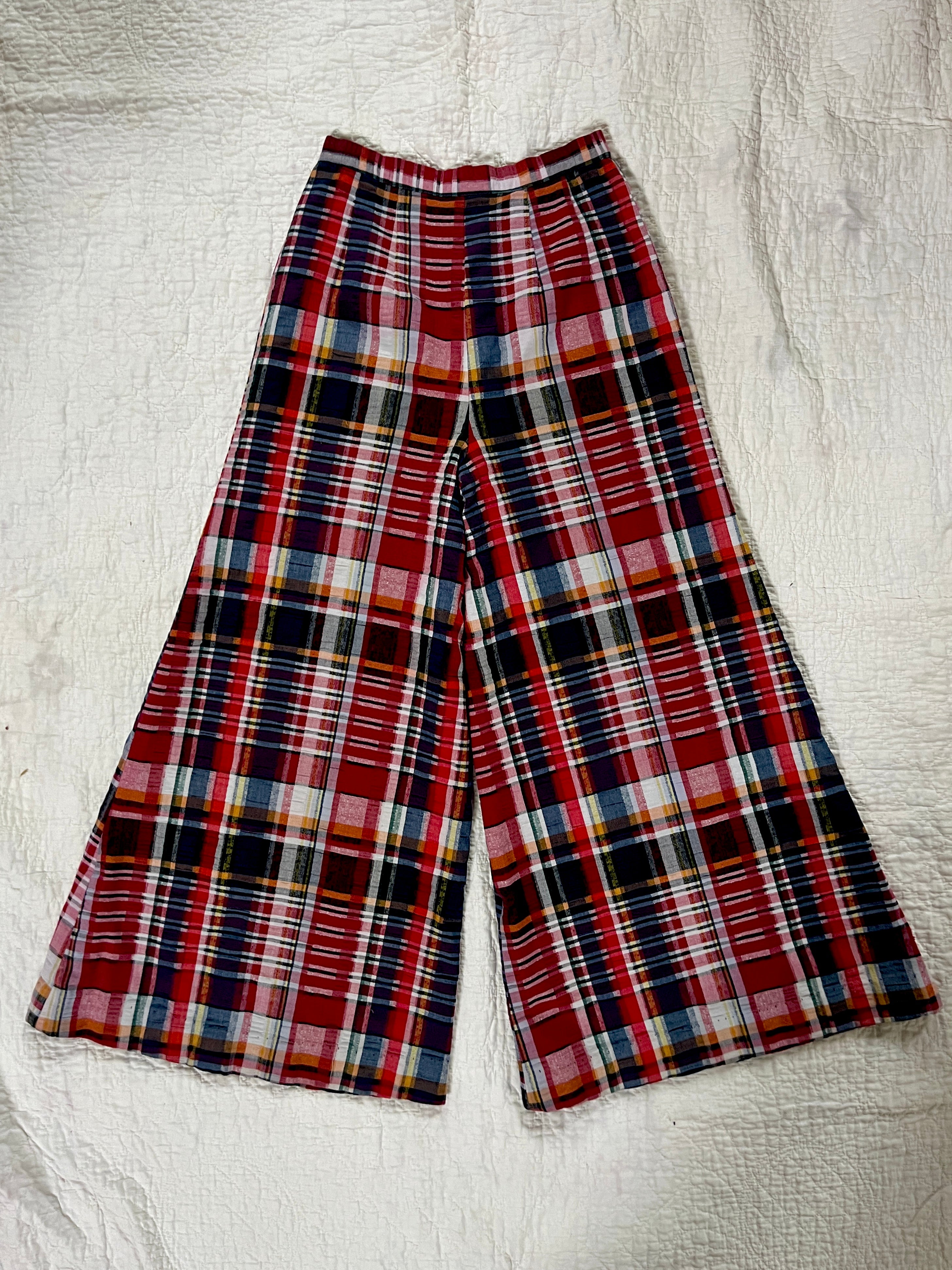 PLAID CULOTTES