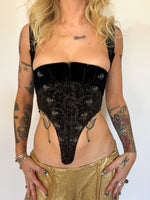 Load image into Gallery viewer, DEVORE VELVET SWISS WAIST
