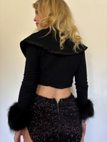 Load image into Gallery viewer, 1960’s FUR CUFF BOLERO
