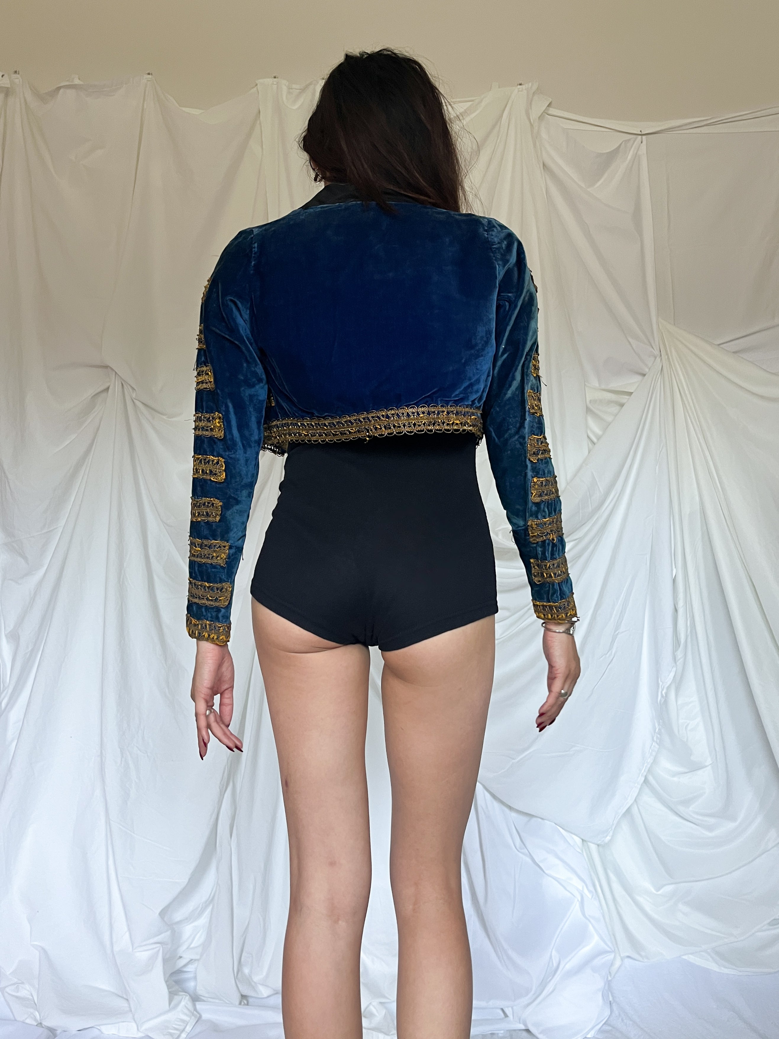 1930’s BLUE VELVET JACKET
