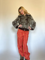 Load image into Gallery viewer, 1960’s FUR BOMBER JACKET
