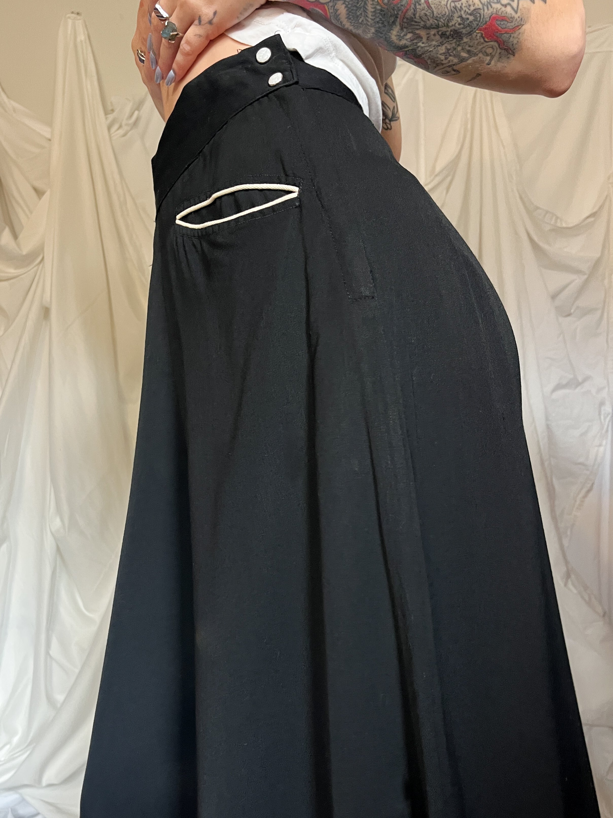 1950’s GABARDINE TASSEL TROUSERS