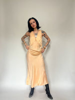Load image into Gallery viewer, 1930’s SILK BIAS CUT DRESS
