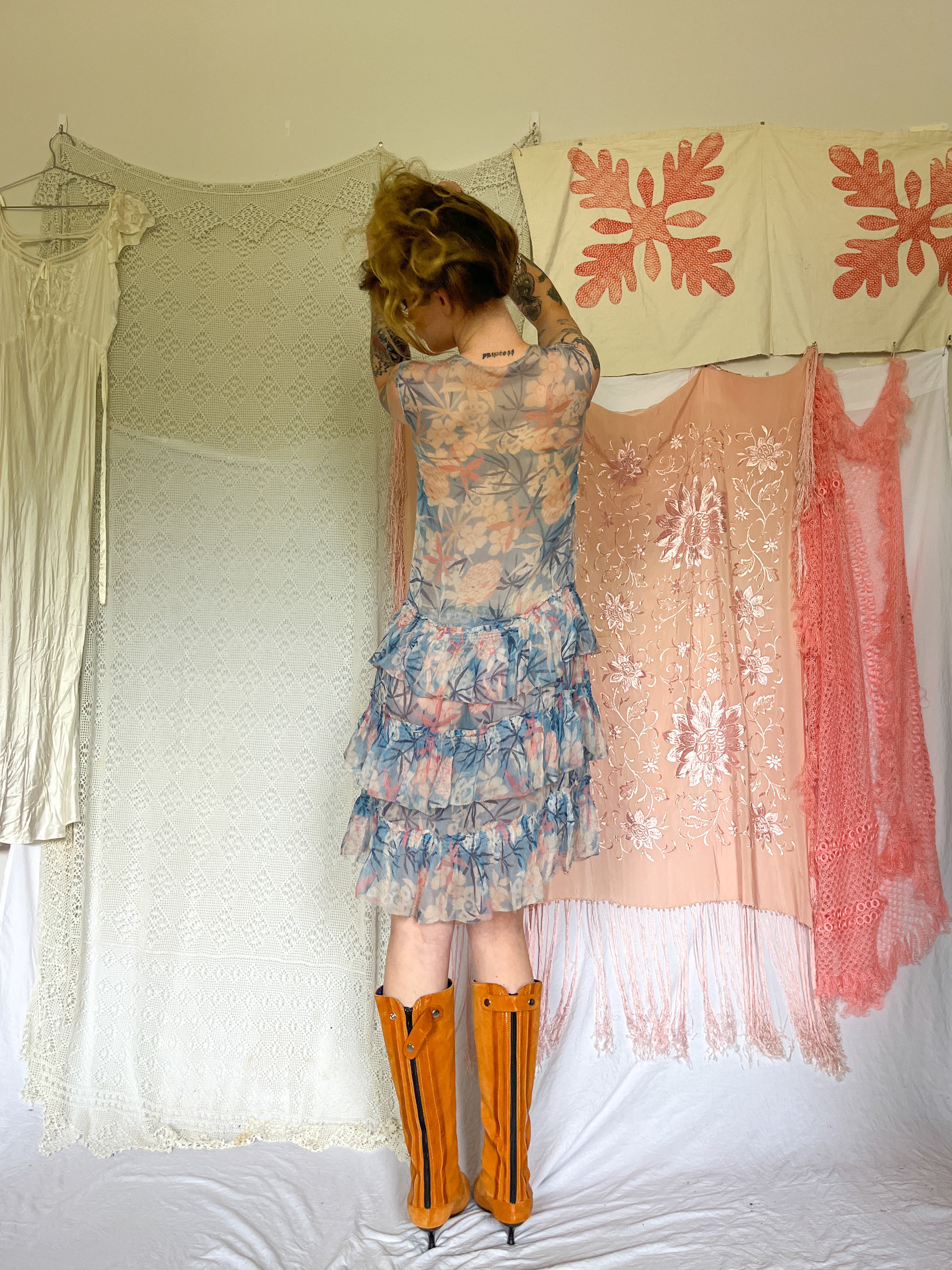 1930’s COTTON DAY DRESS