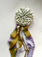 Load image into Gallery viewer, LACE ROSETTE AWARD RIBBON
