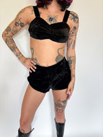 Load image into Gallery viewer, 1940’s SILK VELVET 2-PIECE
