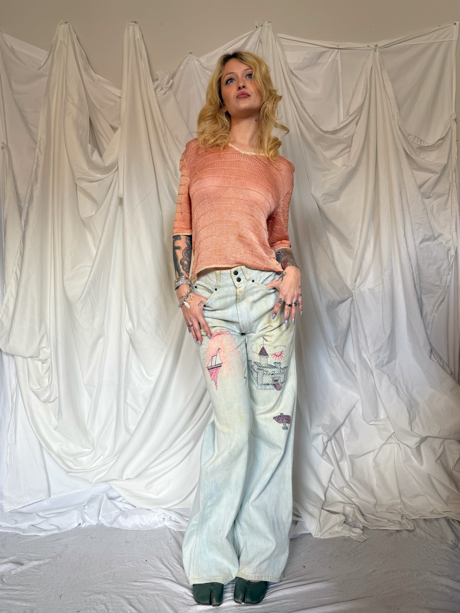 1940’s KNIT BLOUSE