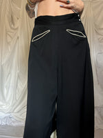 Load image into Gallery viewer, 1950’s GABARDINE TASSEL TROUSERS
