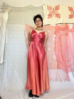 Load image into Gallery viewer, 1940’s SATIN DRESS
