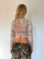 Load image into Gallery viewer, EDWARDIAN NETTED TOP
