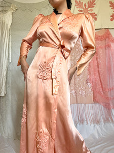 1940’s WRAP DRESSING GOWN