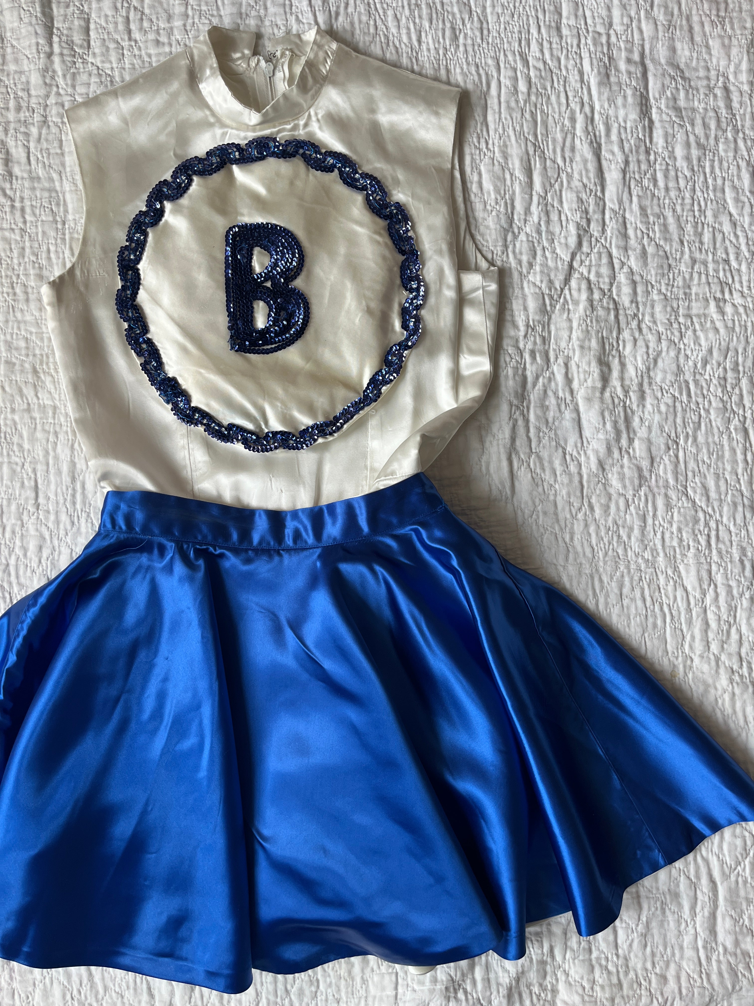 ‘B’ SATIN COSTUME