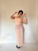 Load image into Gallery viewer, 1930’s SHEER NYLON DRESS
