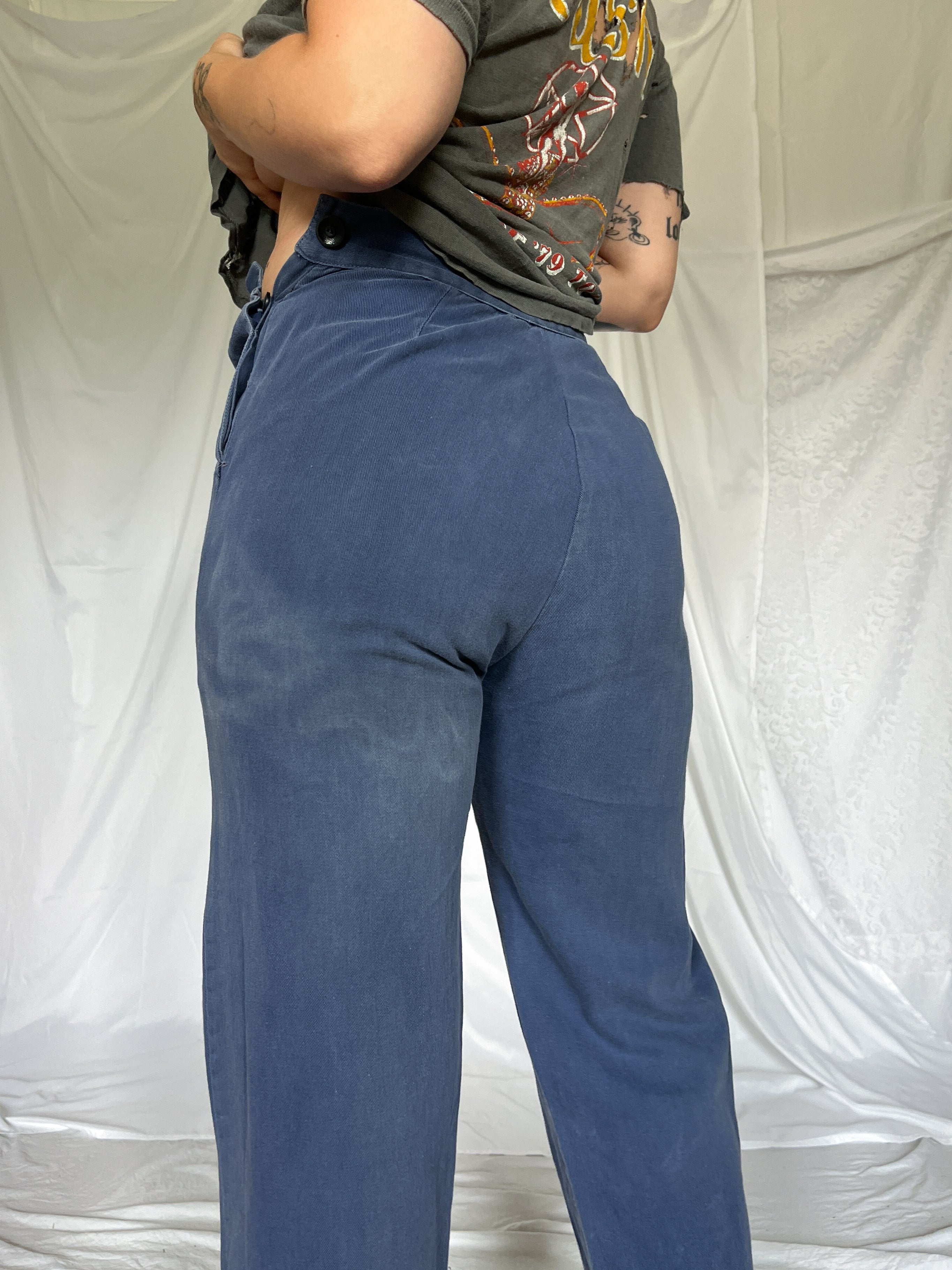 1930’s COTTON SIDE BUTTONS