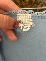 Load image into Gallery viewer, 1980’s LACE TRIM TANK TOP
