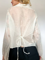 Load image into Gallery viewer, BUTTON FRONT EDWARDIAN BLOUSE
