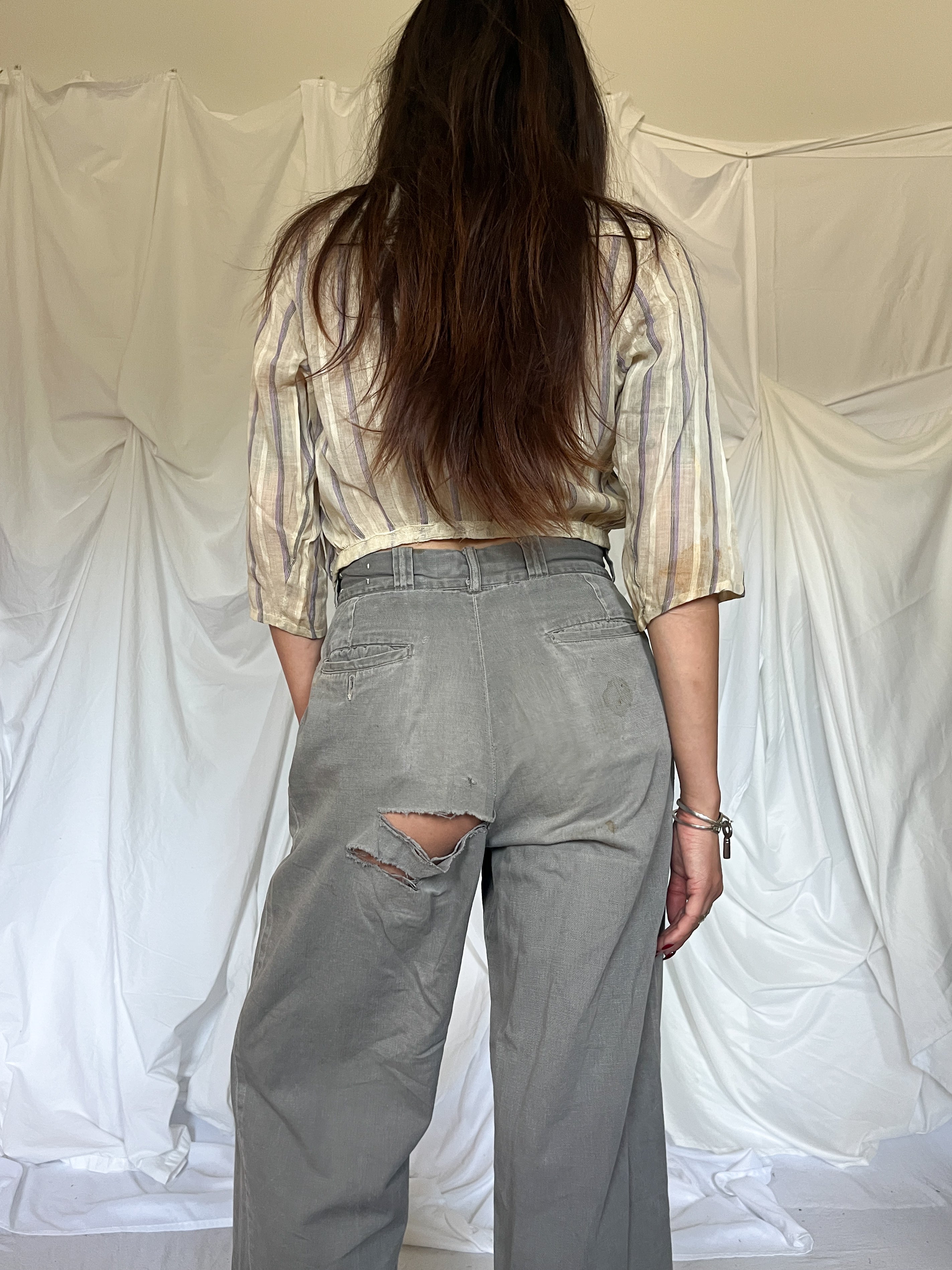 1960’s GREY CHINOS