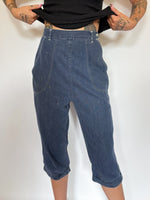 Load image into Gallery viewer, 50’s SIDE ZIP CAPRIS
