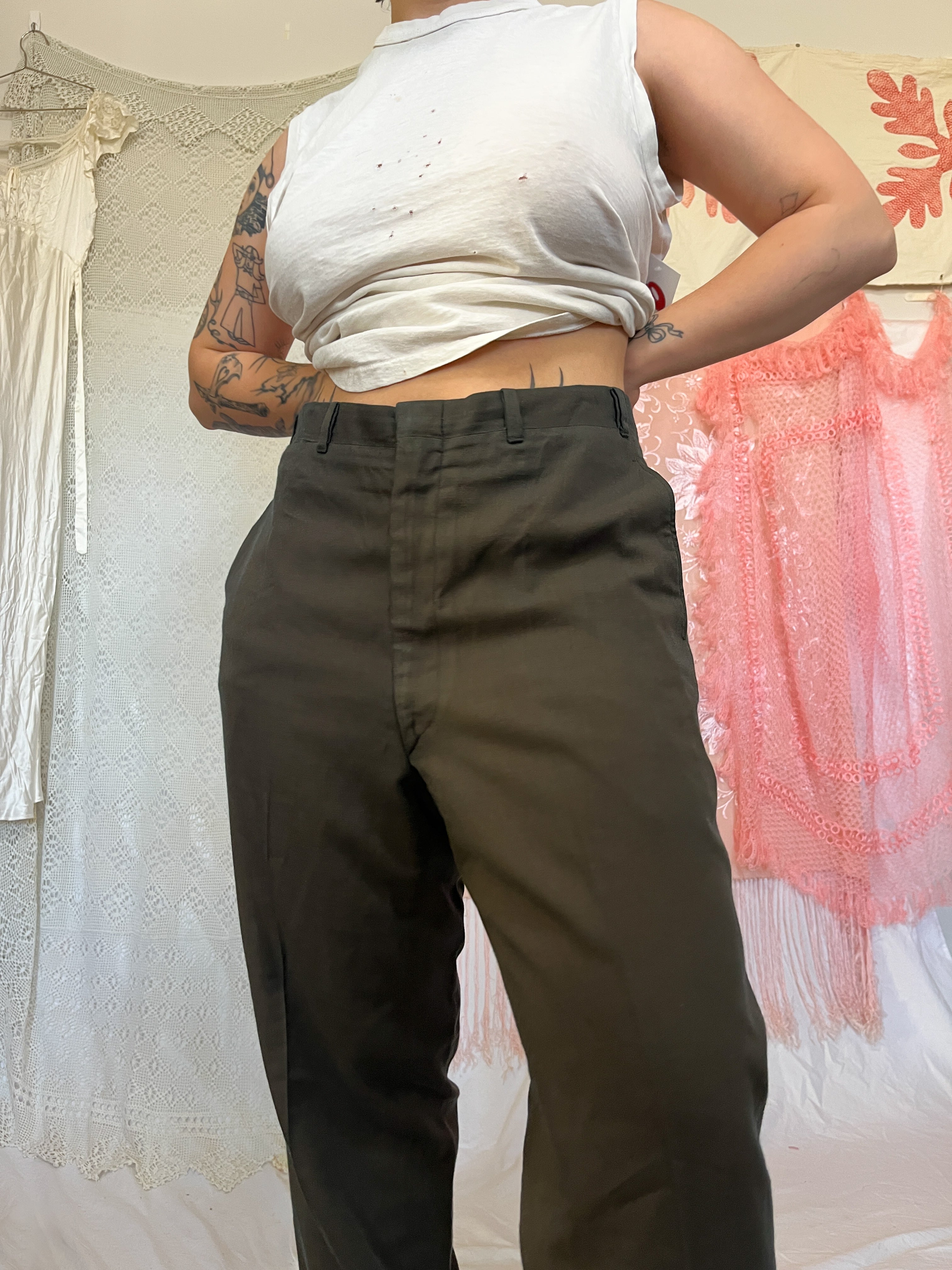 1950’s COTTON TROUSERS