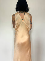Load image into Gallery viewer, 1930’s SILK BIAS CUT DRESS
