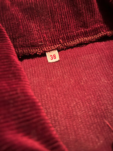 1940’s CORDUROY BASKETBALL UNIFORM