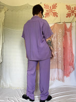 Load image into Gallery viewer, 1940’s PURPLE LEISURE SUIT
