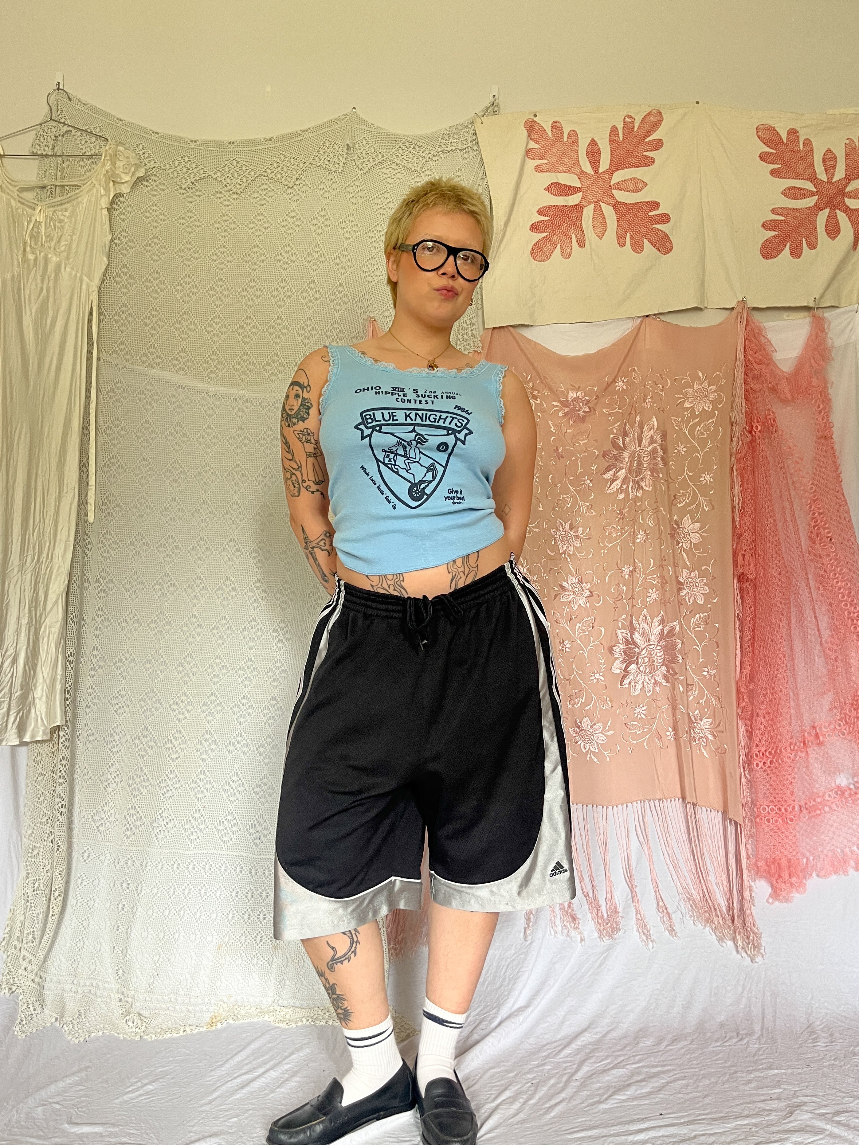 1980’s LACE TRIM TANK TOP