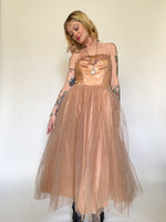 Load image into Gallery viewer, 1950’s TULLE BALLERINA DRESS
