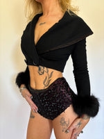 Load image into Gallery viewer, 1960’s FUR CUFF BOLERO
