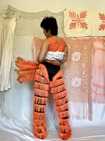 Load image into Gallery viewer, 1960’s ORANGE TASSEL SHOWGIRL PANTS
