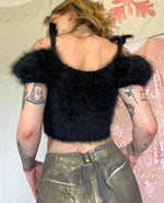 Load image into Gallery viewer, 1950’s COLD SHOULDER ANGORA TOP
