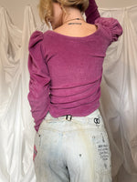 Load image into Gallery viewer, 1980’s LACE UP TOP
