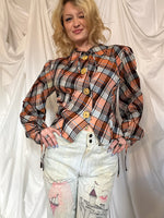 Load image into Gallery viewer, 1940’s TAFFETA BLOUSE
