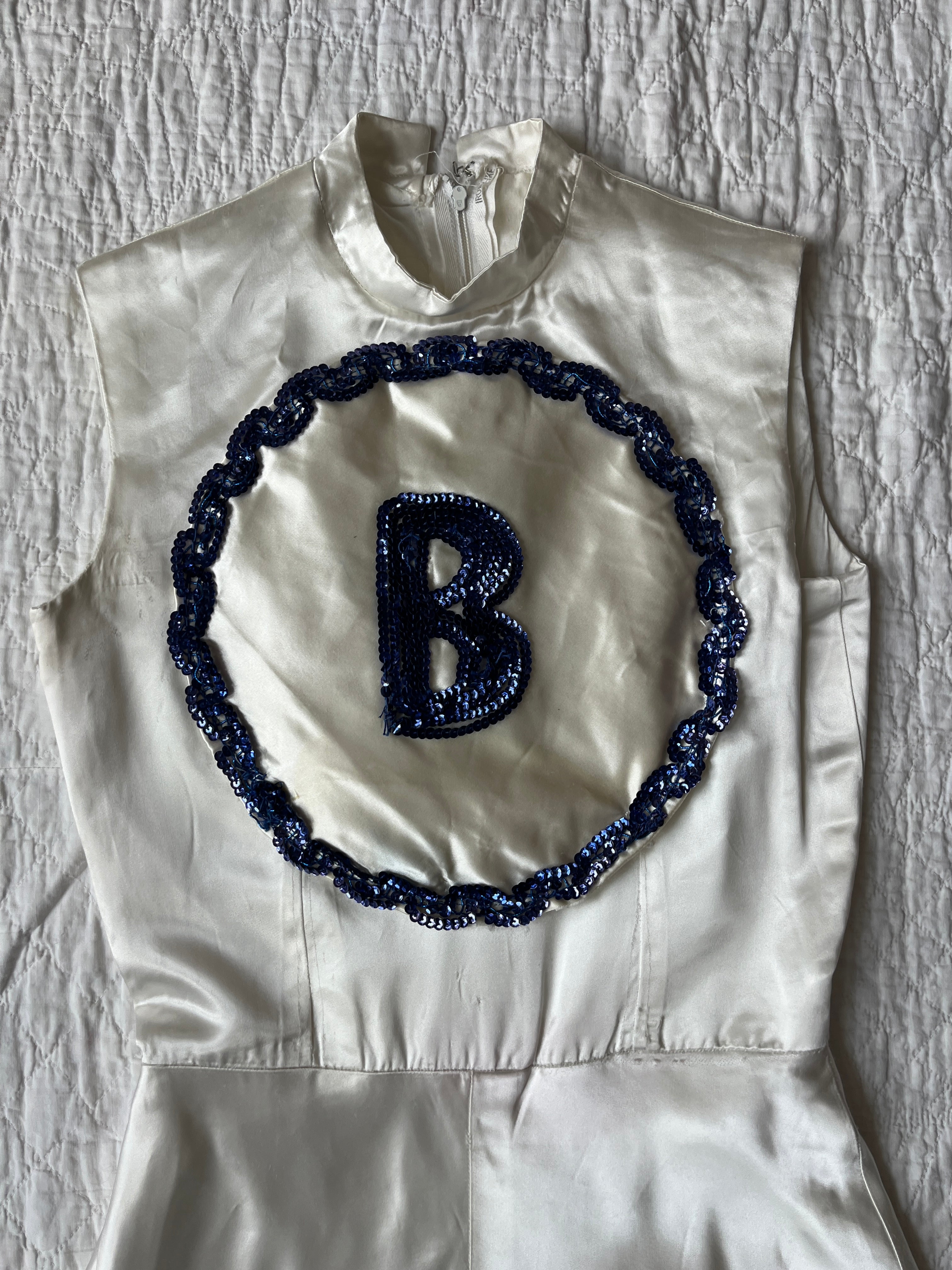 ‘B’ SATIN COSTUME