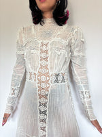 Load image into Gallery viewer, VICTORIAN LAWN DRESS
