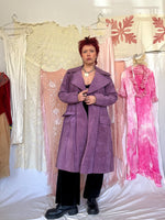 Load image into Gallery viewer, MICROSUEDE HALSTON COAT
