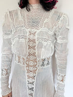 Load image into Gallery viewer, VICTORIAN LAWN DRESS
