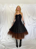 Load image into Gallery viewer, 1950’s LACE TULLE DRESS
