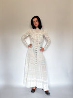 Load image into Gallery viewer, VICTORIAN LAWN DRESS
