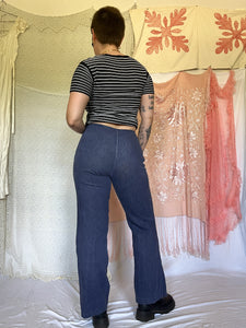 DENIM SAILOR PANTS