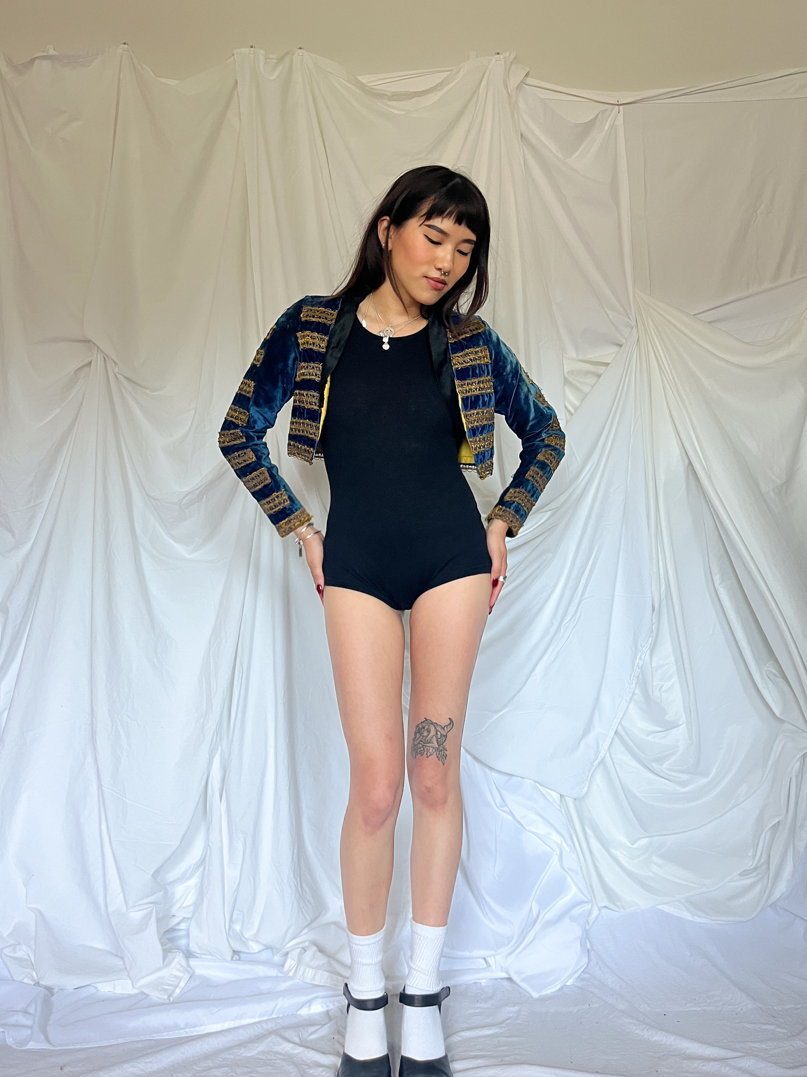 1930’s BLUE VELVET JACKET