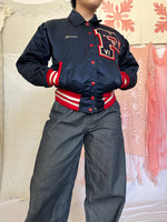 Load image into Gallery viewer, VINTAGE LADY PATRIOTS VARSITY JACKET
