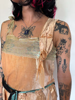 Load image into Gallery viewer, 1920’s VELVET SILK + SEQUIN CAMISOLE
