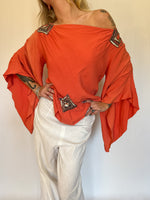 Load image into Gallery viewer, 1940’s DECO STYLE BLOUSE
