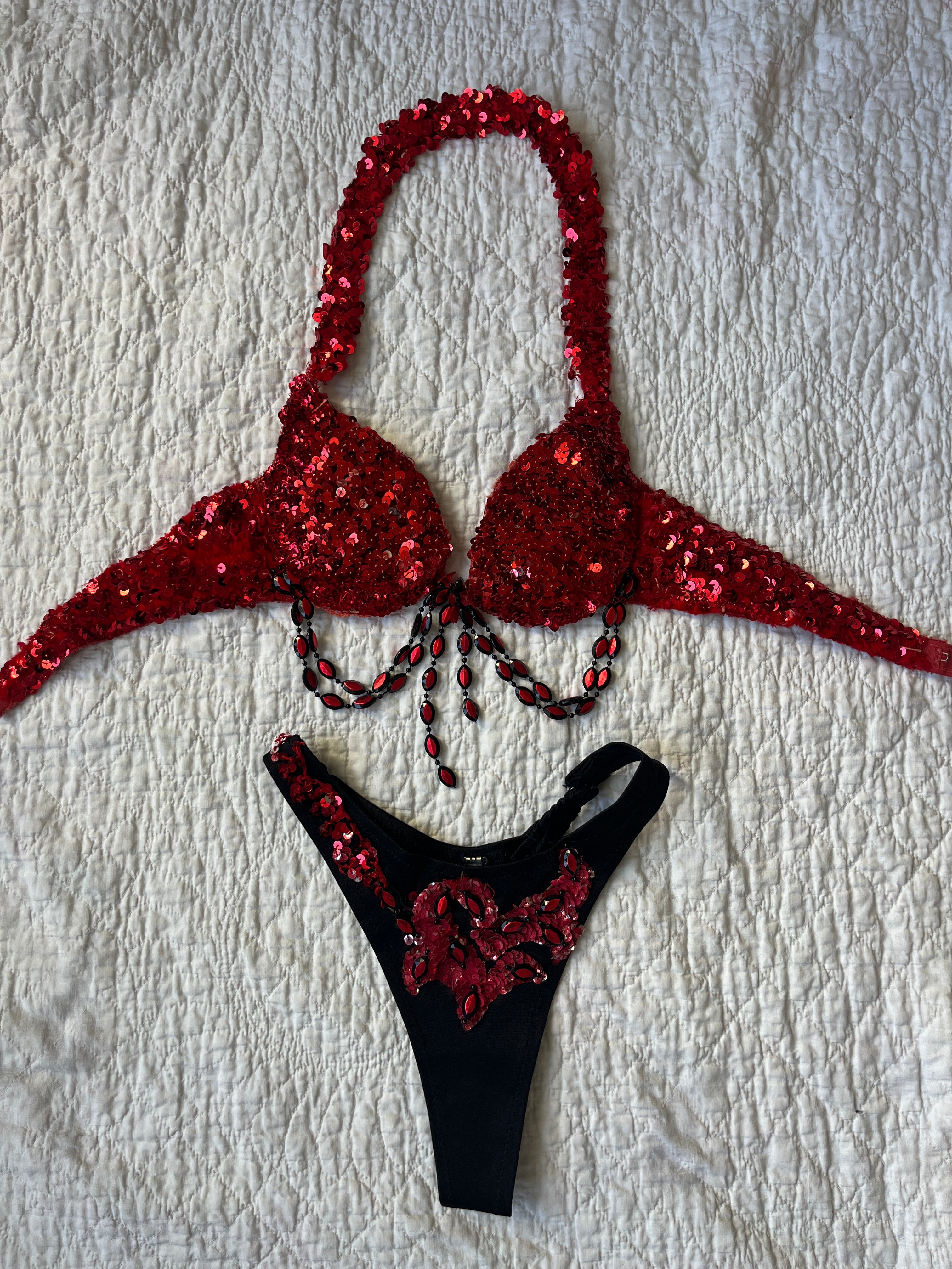 SHOWGIRL BRA/PANTY SET