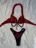 Load image into Gallery viewer, SHOWGIRL BRA/PANTY SET
